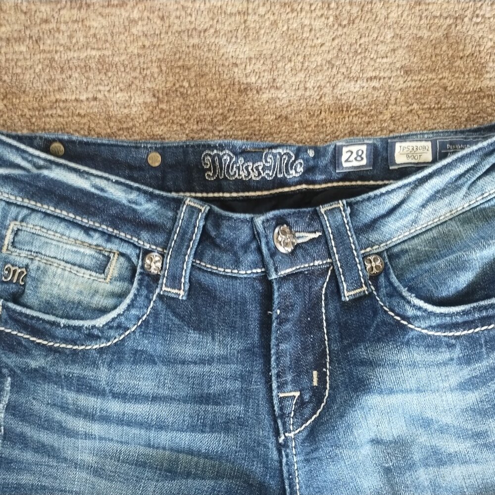 Miss Me Embellished jeans size 28 - Picture 2 of 3